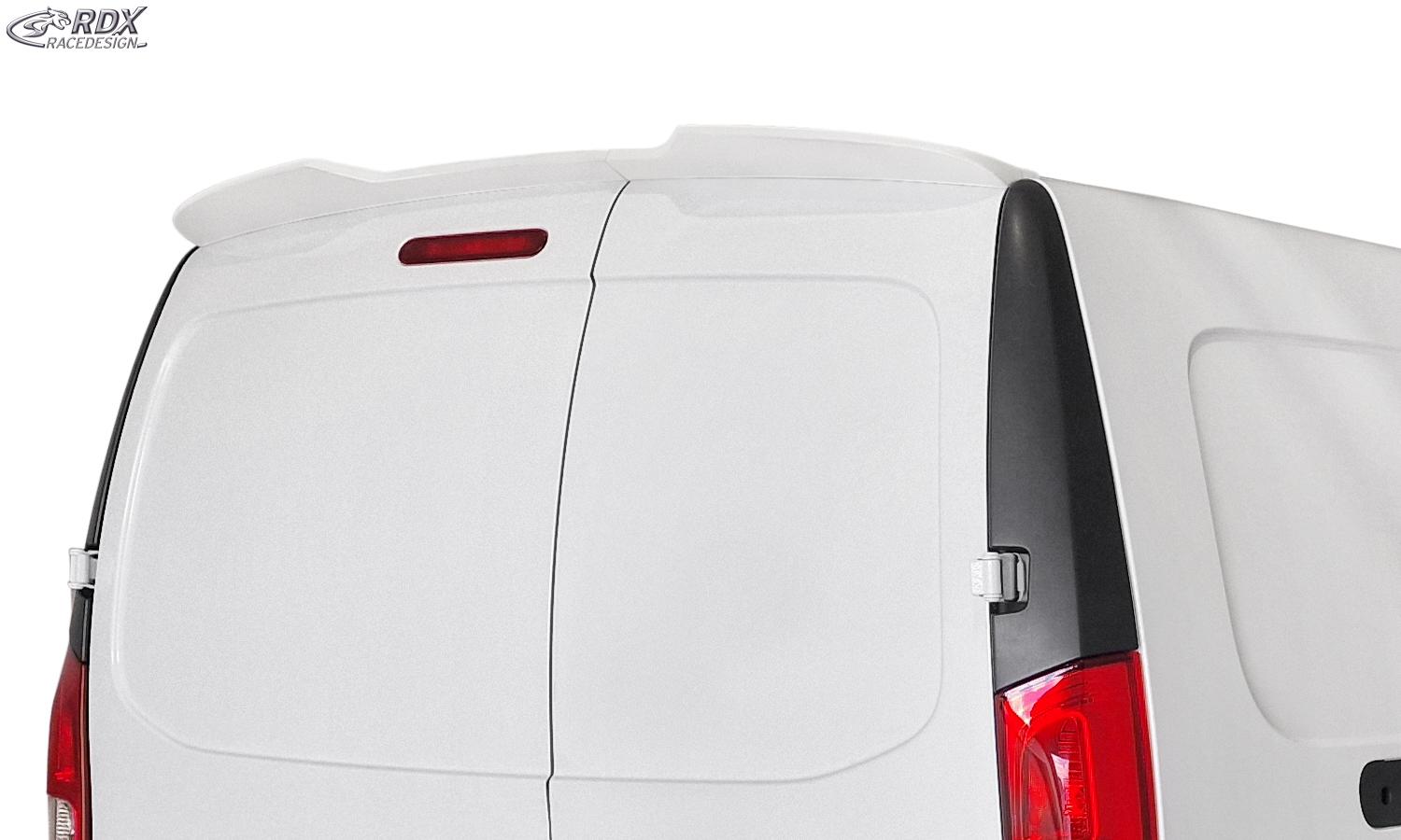 RDX takspoiler Mercedes-Benz Citan (W415 / X / 2012–>) & Nissan NV250 (W / 2019–>) & Renault Kangoo (W / 2013–>) med 2 bakdörrar / dubbla bakdörrar