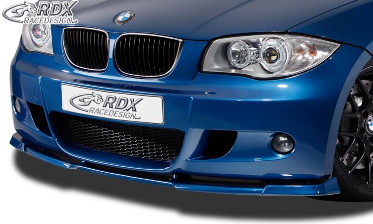 RDX frontspoiler VARIO-X BMW 1series E81 / E87 (M-package and M-Technic frontstötfångare)