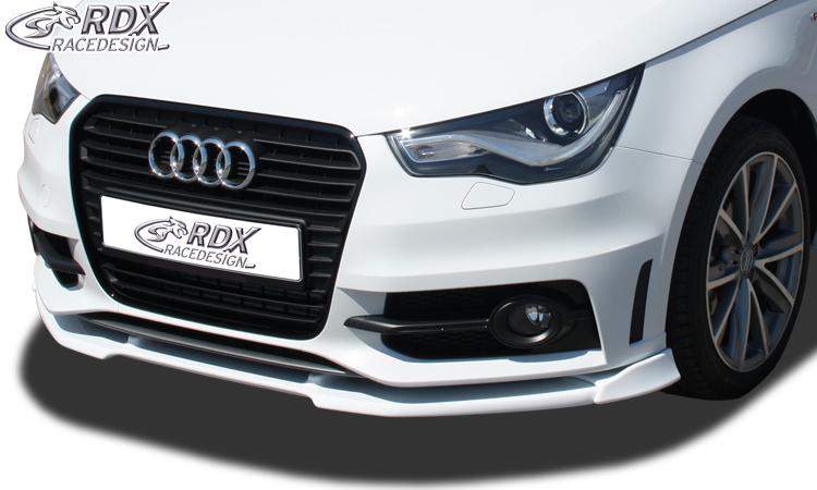 RDX frontspoiler VARIO-X Audi A1 8X & A1 8XA Sportback (-01/2015, S-Line frontstötfångare)