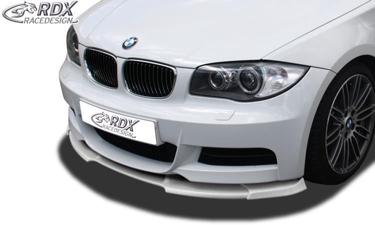 RDX frontspoiler VARIO-X BMW 1-series E82 / E88 (M-Paket and M-Technik frontstötfångare)
