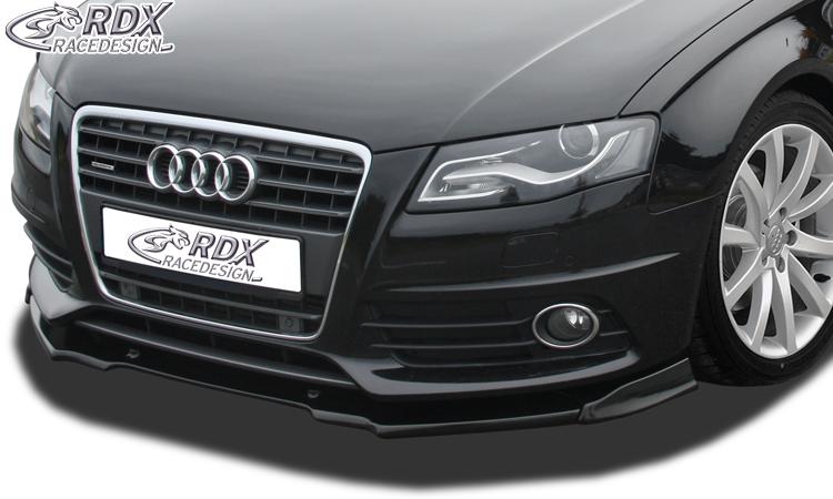 RDX frontspoiler VARIO-X Audi A4 B8/B81 (S-Line- and S4-frontstötfångare)