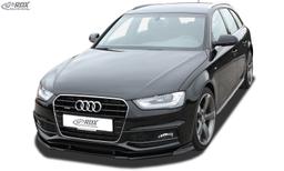 RDX frontspoiler VARIO-X Audi A4 B8 facelift 2011–> (S-Line- and S4-frontstötfångare) - 2