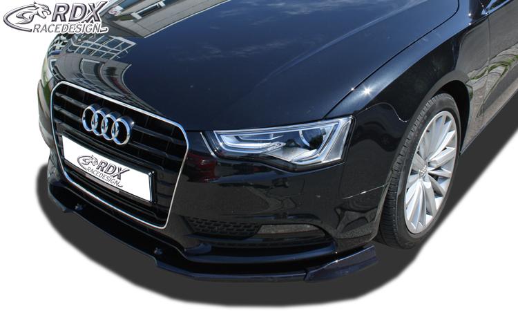 RDX frontspoiler VARIO-X Audi A5 2011–> (Coupe + cabriolet + Sportback, Normal frontstötfångare)