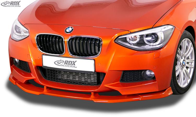 RDX frontspoiler VARIO-X BMW 1-series F20 / F21 2011-2015 (M-Package and M-Technik frontstötfångare)