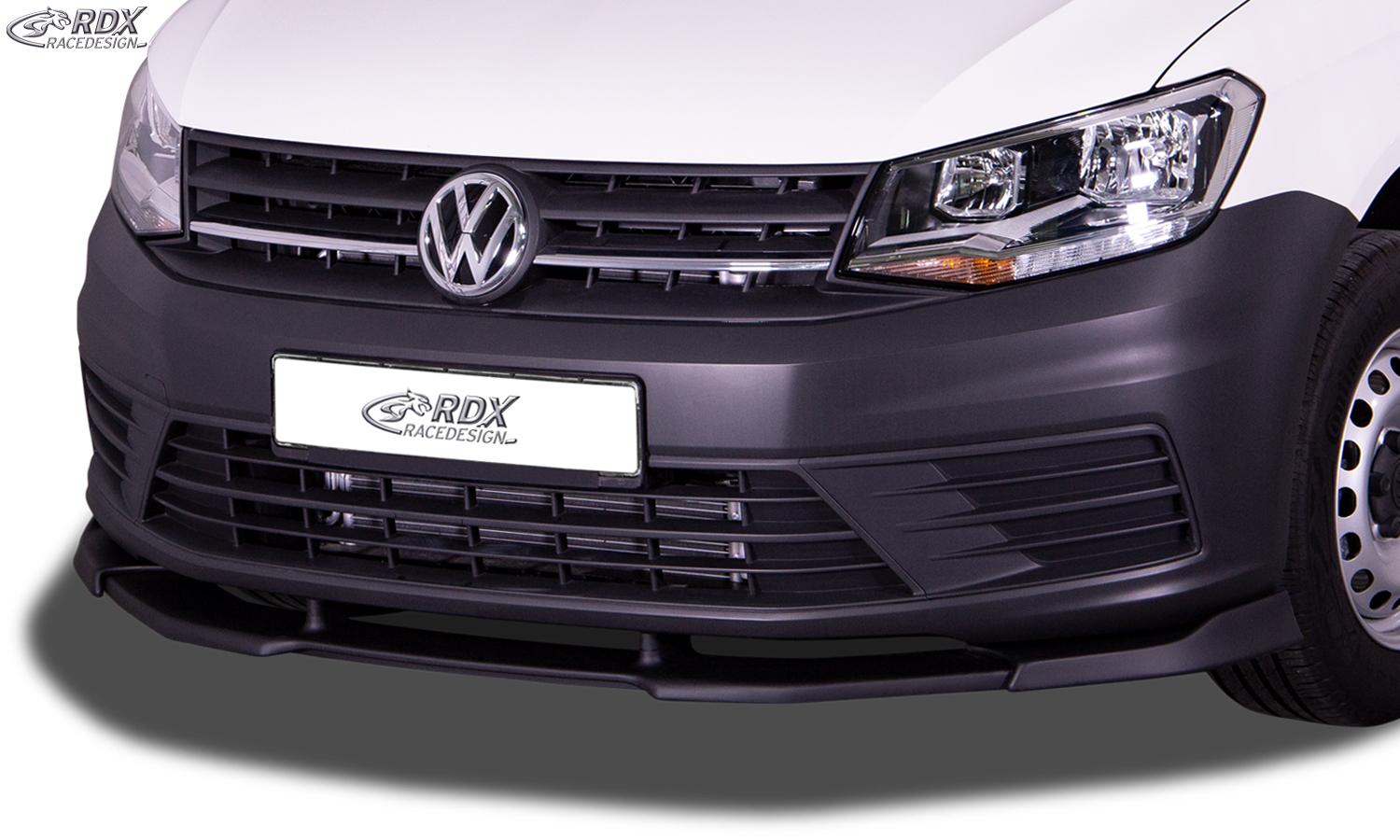 RDX frontspoiler VARIO-X VW Caddy 2K (2015-2020) Front Lip "V2" Splitter
