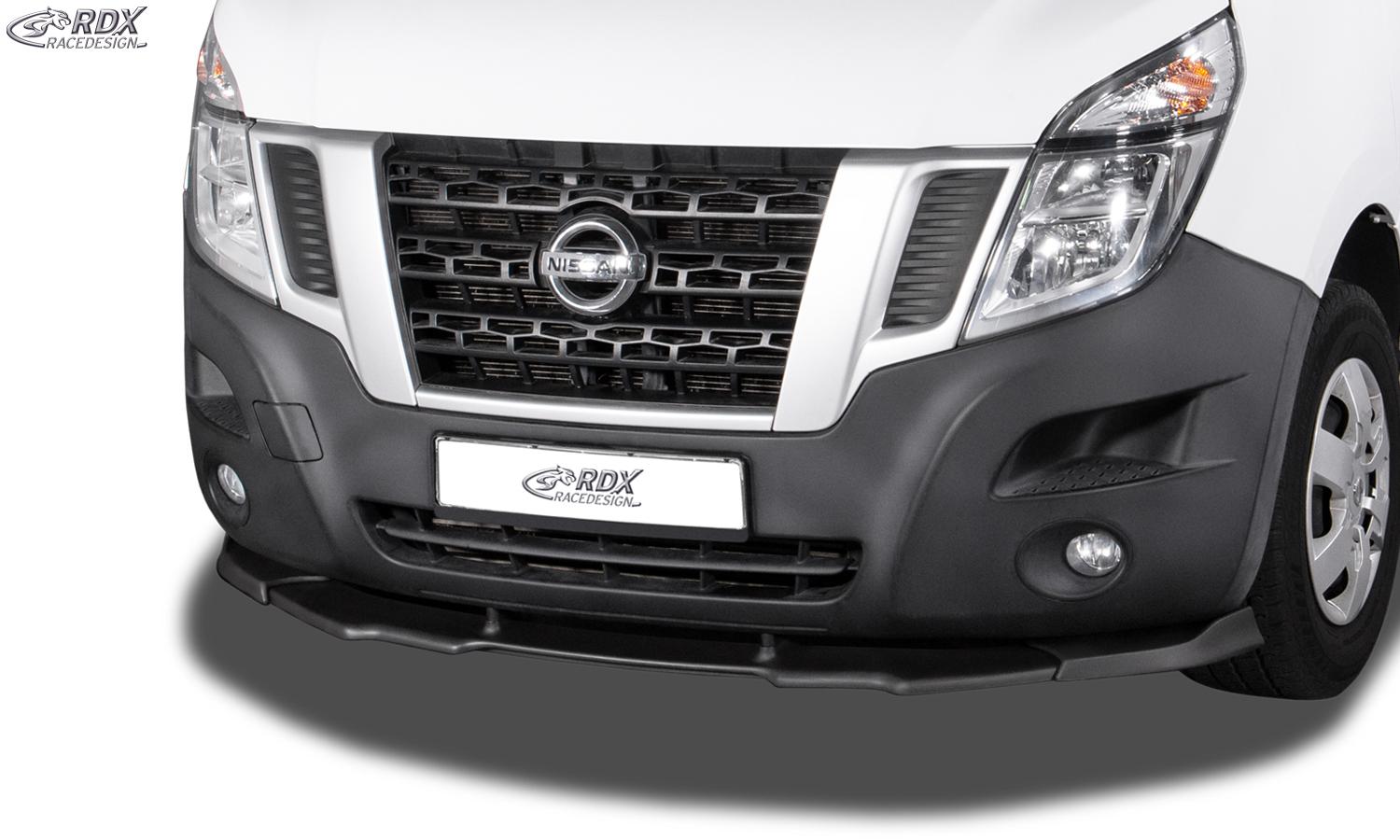 RDX frontspoiler VARIO-X Nissan NV400 (2010–>) & Interstar (2021–>)
