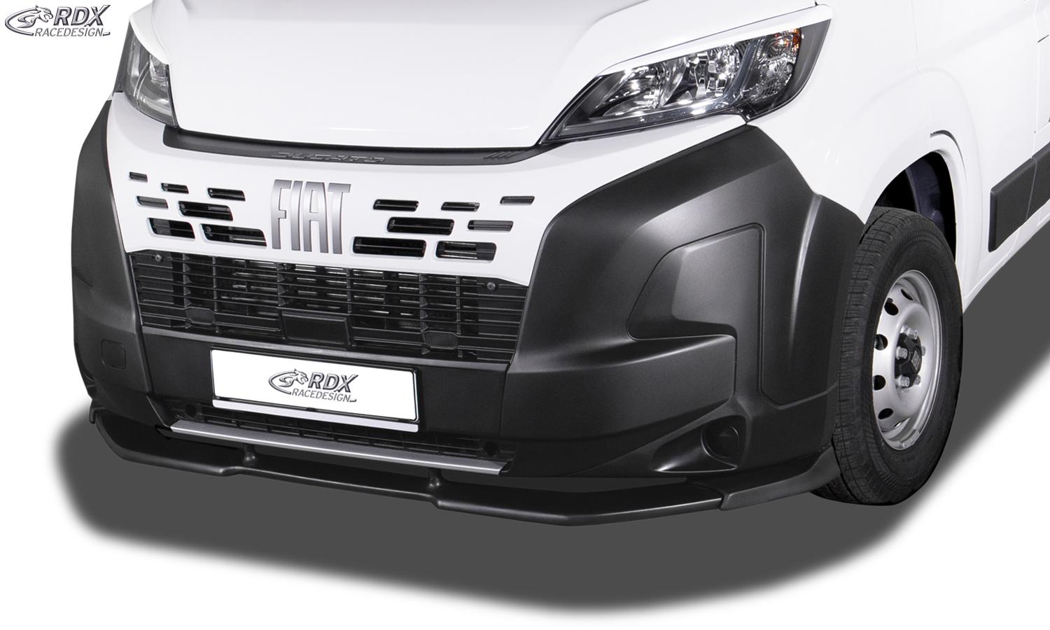 RDX frontspoiler VARIO-X Fiat Ducato & Citroën Jumper / Relay & Peugeot Boxer & Opel/Vauxhall Movano & Toyota ProAce Max & IVECO eSuperJolly & RAM ProMaster (2024->)
