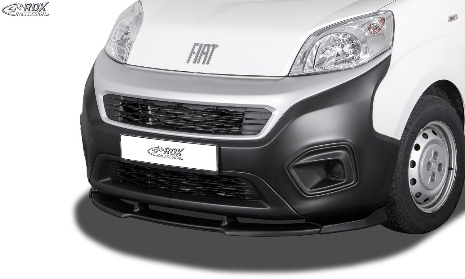 RDX frontspoiler VARIO-X Fiat Fiorino & Qubo (225 / 2016–>)