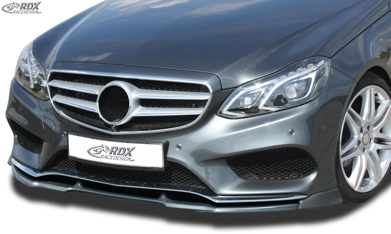 RDX frontspoiler VARIO-X Mercedes-Benz E-class W212 AMG-Styling 2013–> (passar Cars med AMG-Styling frontstötfångare)