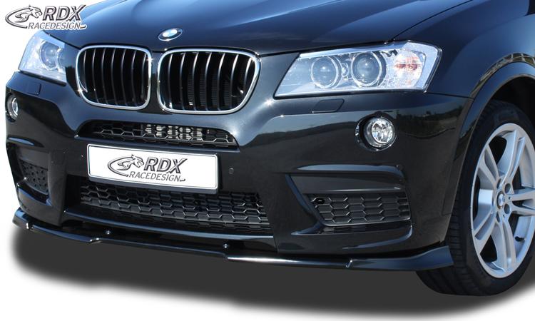 RDX frontspoiler VARIO-X BMW X3 F25 M-Technic –2014
