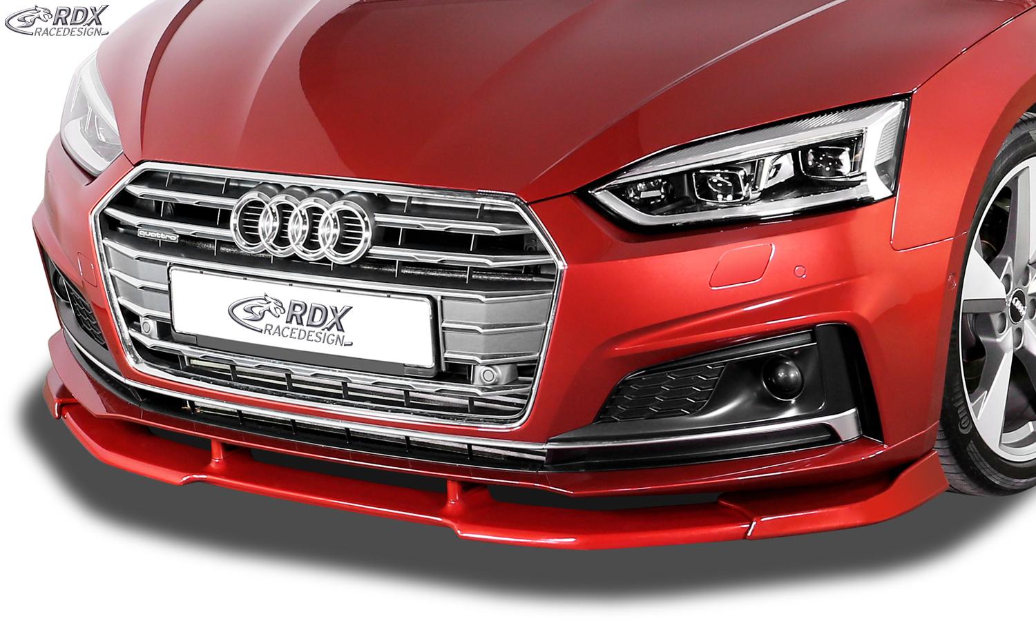 RDX frontspoiler VARIO-X Audi A5 S-Line / S5 (F5, –2020) (Coupe + cabriolet + Sportback)