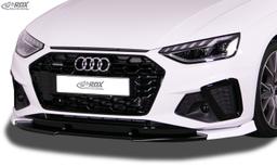 RDX frontspoiler VARIO-X Audi A4 8W B9 facelift (2019–>, för S-Line- and S4-frontstötfångare)