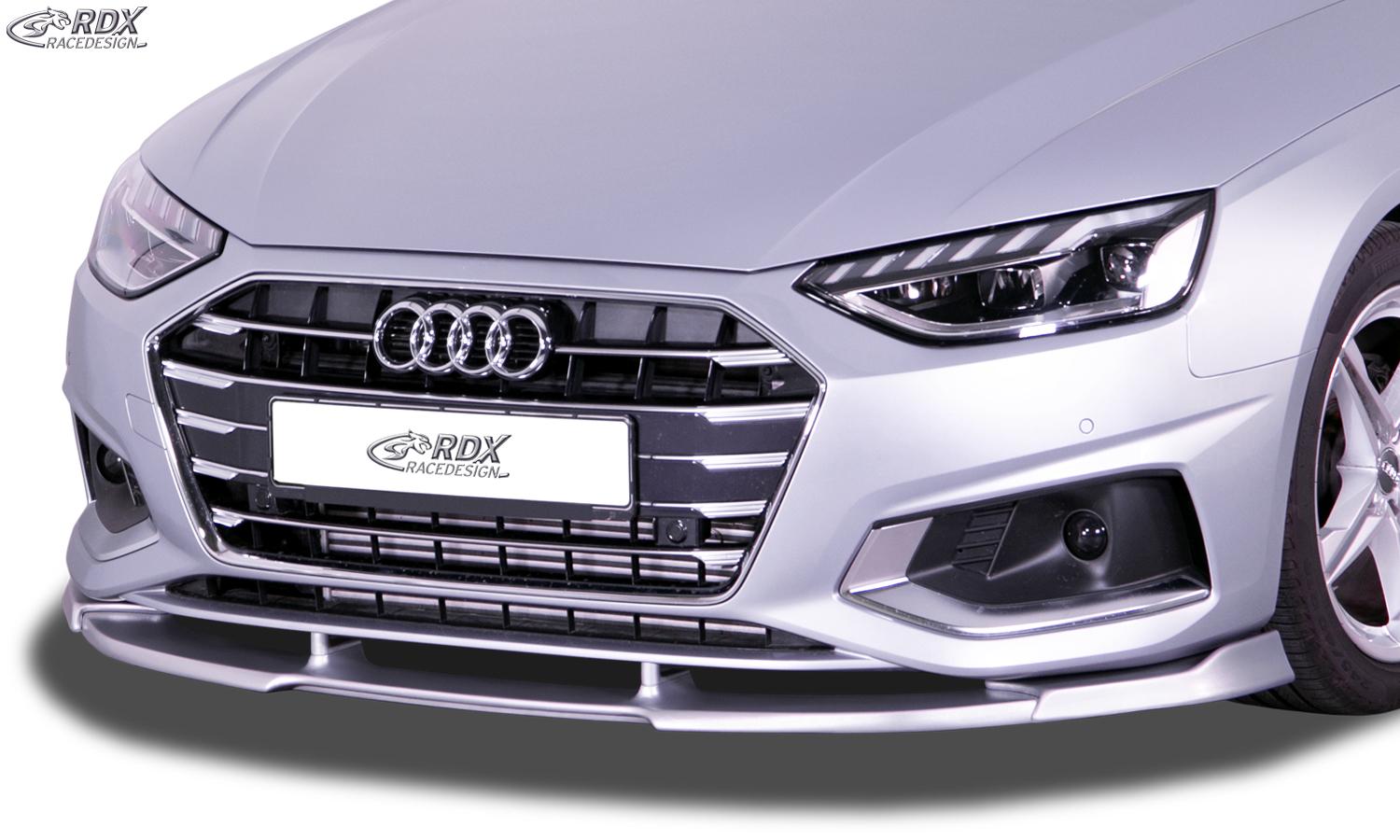 RDX frontspoiler VARIO-X Audi A4 8W B9 facelift (2019–>)