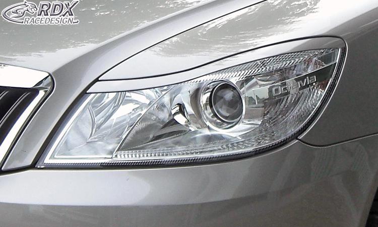 RDX strålkastarögonlock Skoda Octavia 2 / 1Z facelift 2008–>