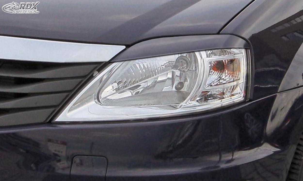 RDX strålkastarögonlock Dacia Logan 2008-2013
