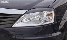 RDX strålkastarögonlock Dacia Logan 2008-2013