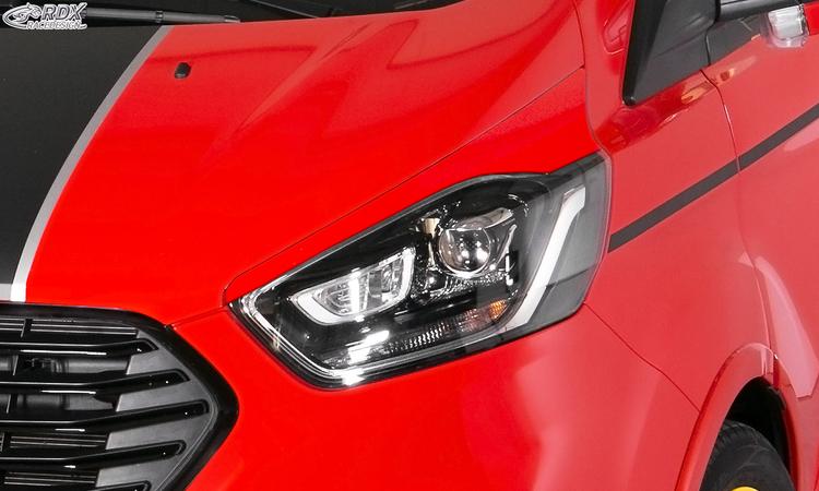 RDX strålkastarögonlock Ford Transit Custom & Tourneo Custom (2018–>)