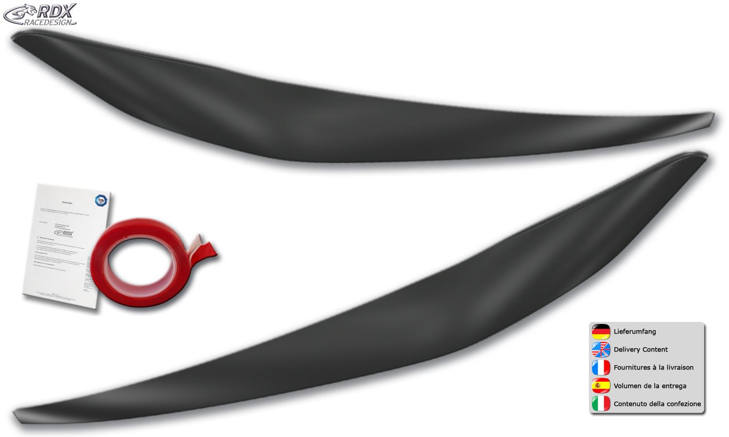 RDX strålkastarögonlock Mercedes-Benz