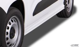 RDX Edition sidokjolar Citroën Berlingo, PEUGEOT Partner & Rifter, Opel/Vauxhall Combo, TOYOTA ProAce City (typ E, 2018–>)