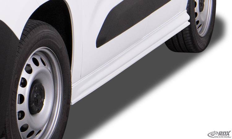 RDX Edition sidokjolar Citroën Berlingo, PEUGEOT Partner & Rifter, Opel/Vauxhall Combo, TOYOTA ProAce City (typ E, 2018–>)