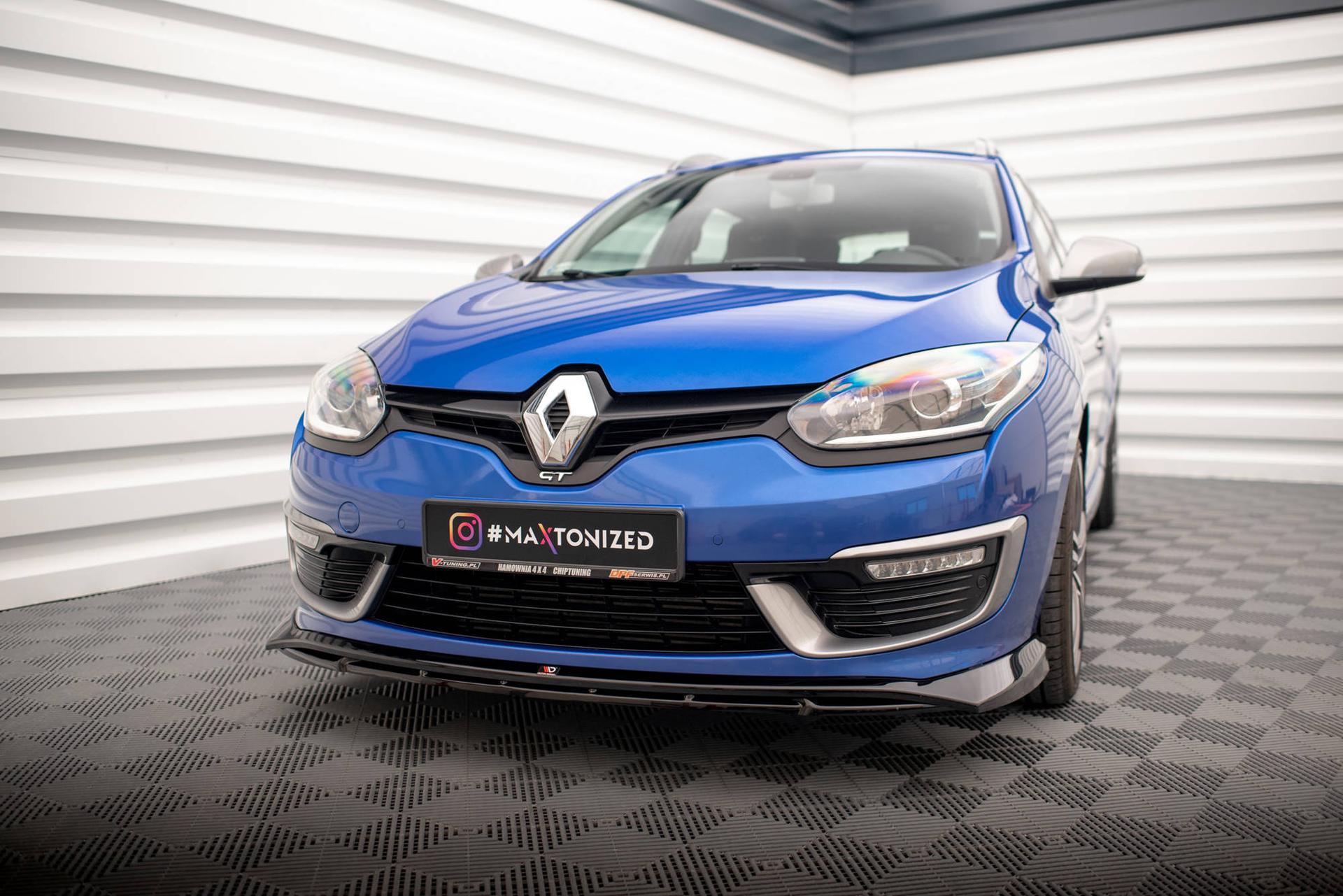 Maxton Design Frontspoiler Renault Megane GT Line Grandtour MK3 Facelift