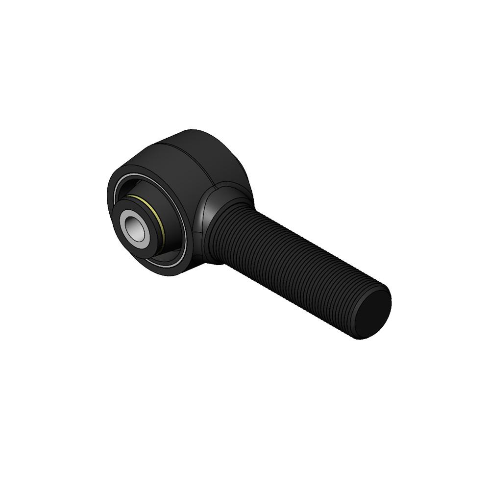 Forged rod end with Giiro to främre övre länkarm Clayton 1"-14 för Jeep Wrangler JL 2-dörrars 2018- m.fl.