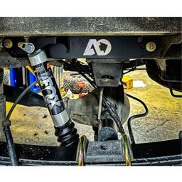 Dubbla fästöron för bakre stötdämpare svart V2 Agile Offroad för Mercedes Sprinter II (W906) 2006-2019 m.fl. - 2