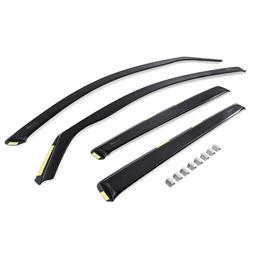 Vindavvisare fram och bak till bilen med medföljande clips