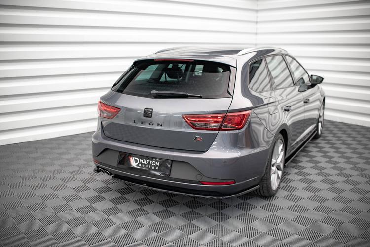 Maxton Design Splitters V.1 Seat Leon FR Sportstourer MK3