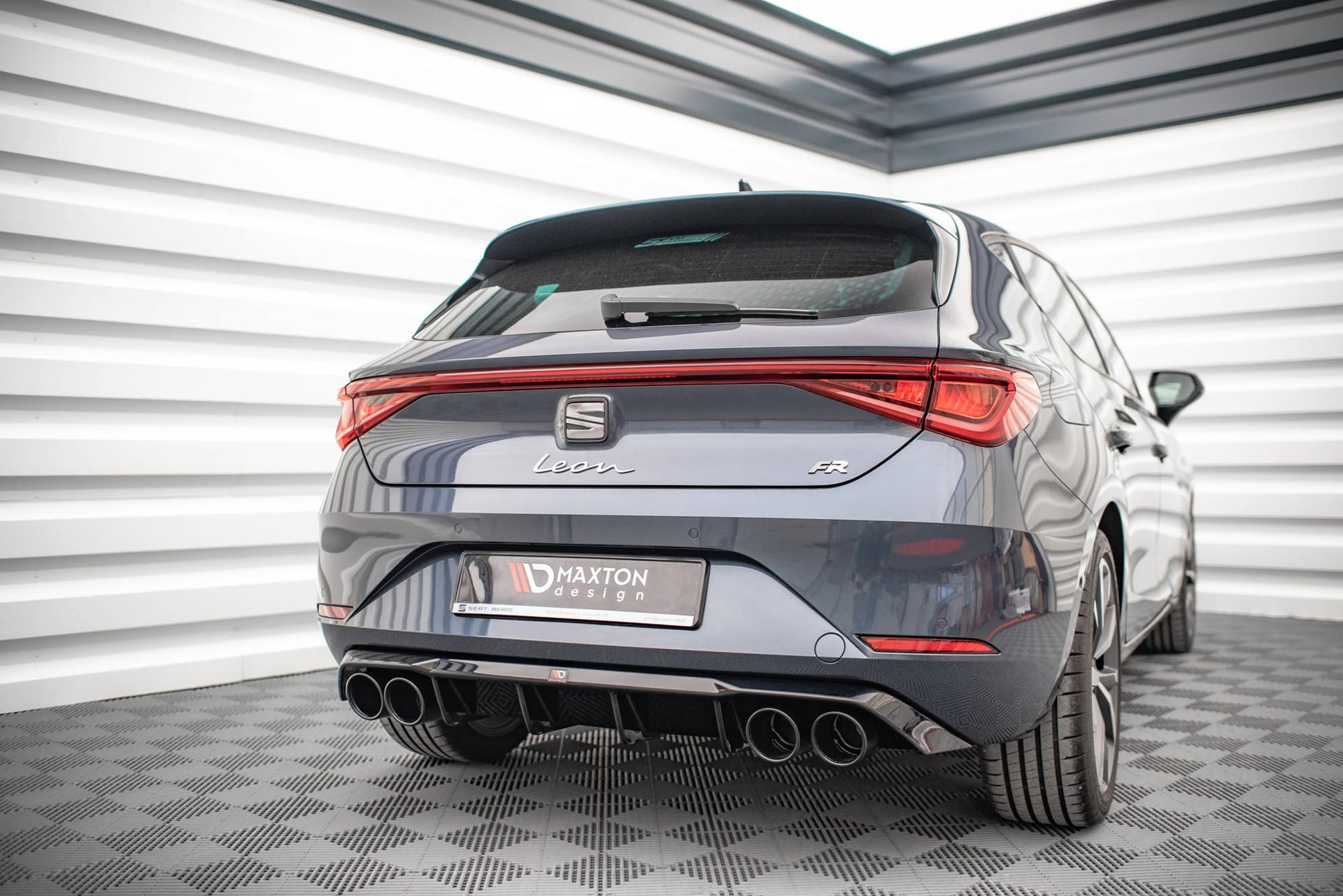 Maxton Design Diffuusori Plus Exhaust Ends Imitation Seat Leon FR Hatchback MK4
