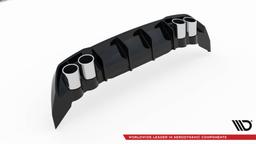 Maxton Design Diffuser Plus Exhaust Ends Imitation Seat Leon FR Hatchback MK4