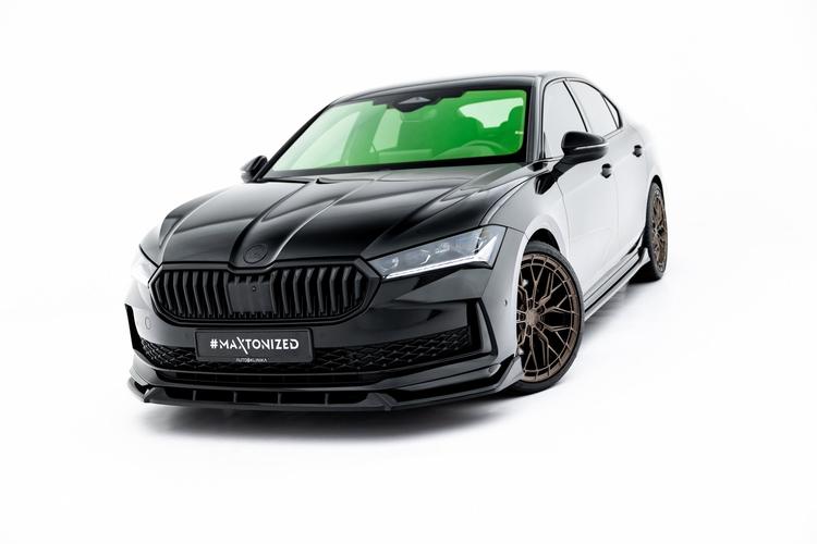 Maxton Design Frontspoiler V.2 Skoda Superb Sportline MK4