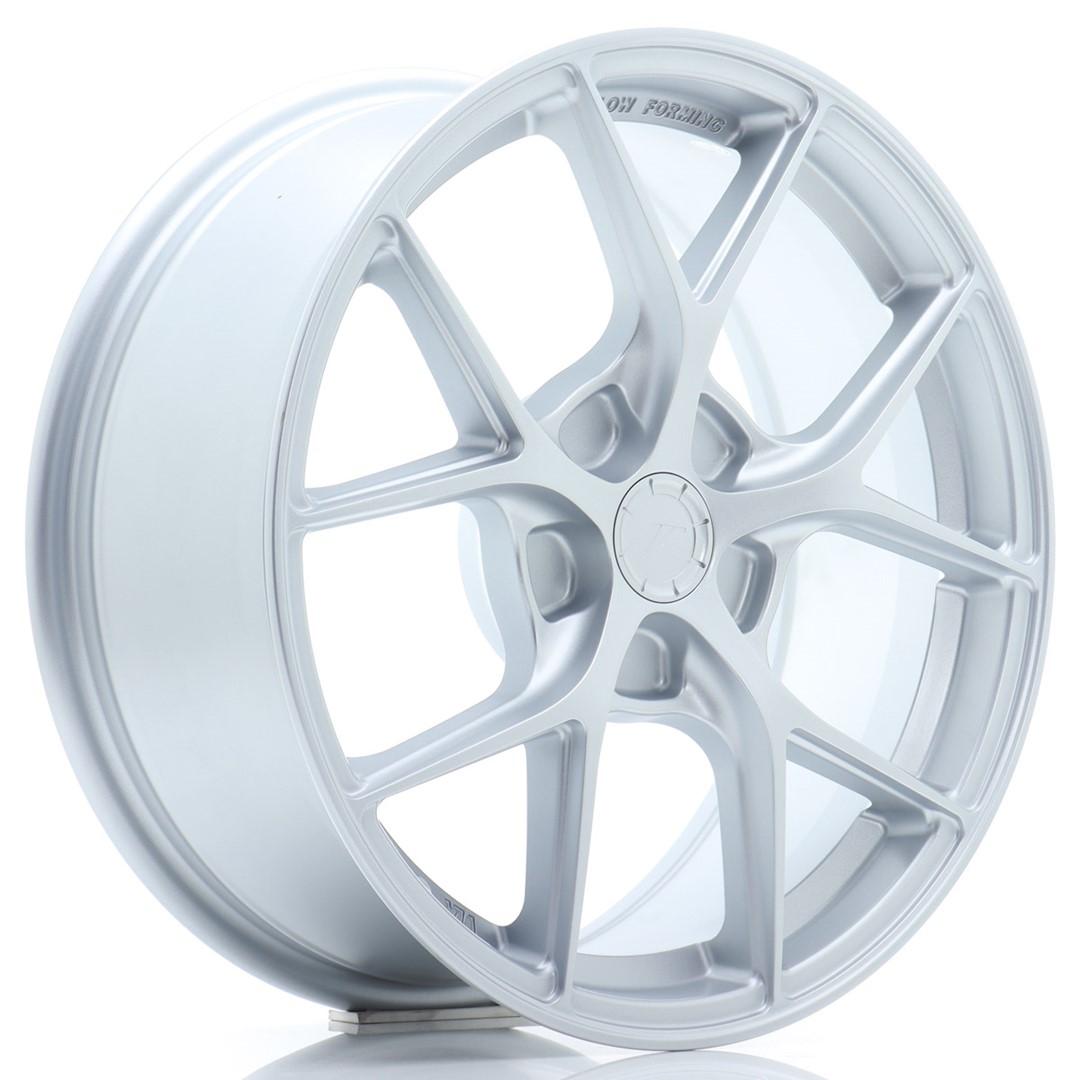 JR Wheels SL-01 aluminiumfälg i Silver, 17"
