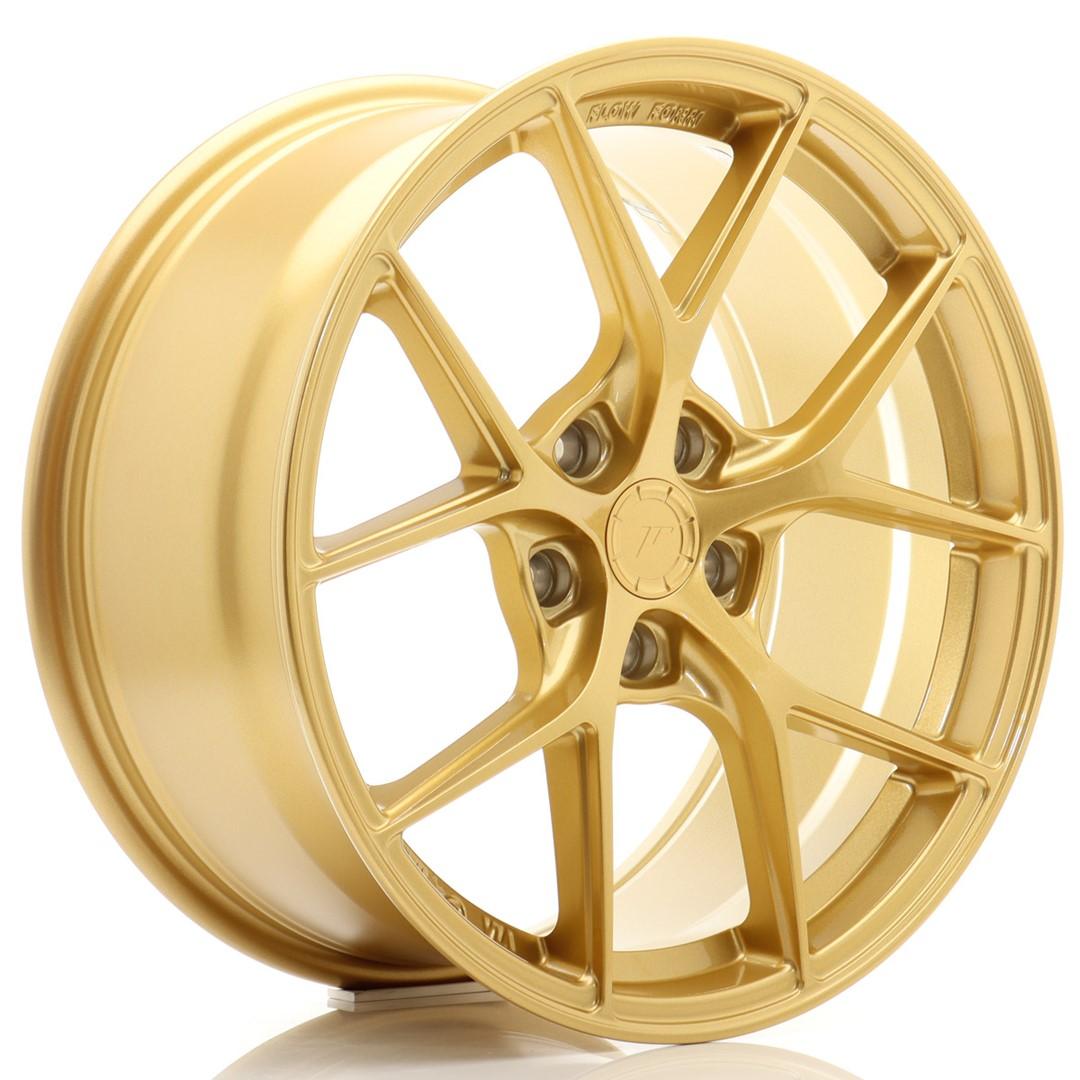 JR Wheels SL-01 aluminiumfälg i Guld, 18"