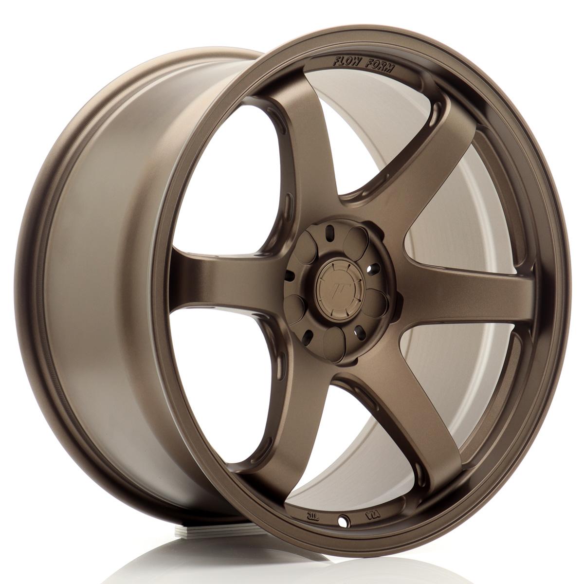 JR Wheels SL-03 Pronssi alumiinivanteet asennettuna autoon tunnelmallisessa ympäristössä