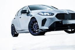 JR Wheels SL-04 Custom alloy wheel mounted on car in an atmospheric setting