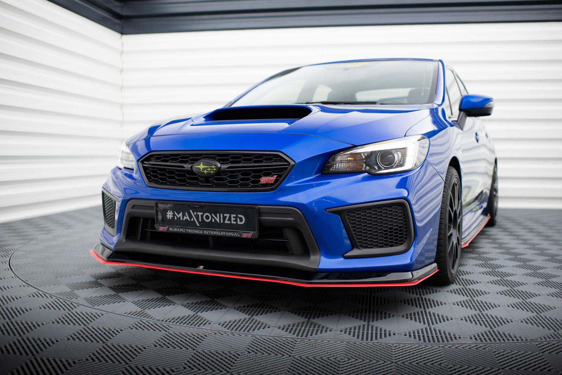 Maxton Design Frontspoiler V.2 Subaru WRX STI MK1 Facelift