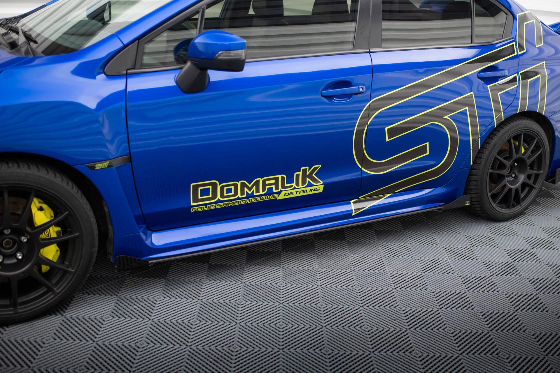 Maxton Design Side skirts Street Pro Subaru WRX STI MK1