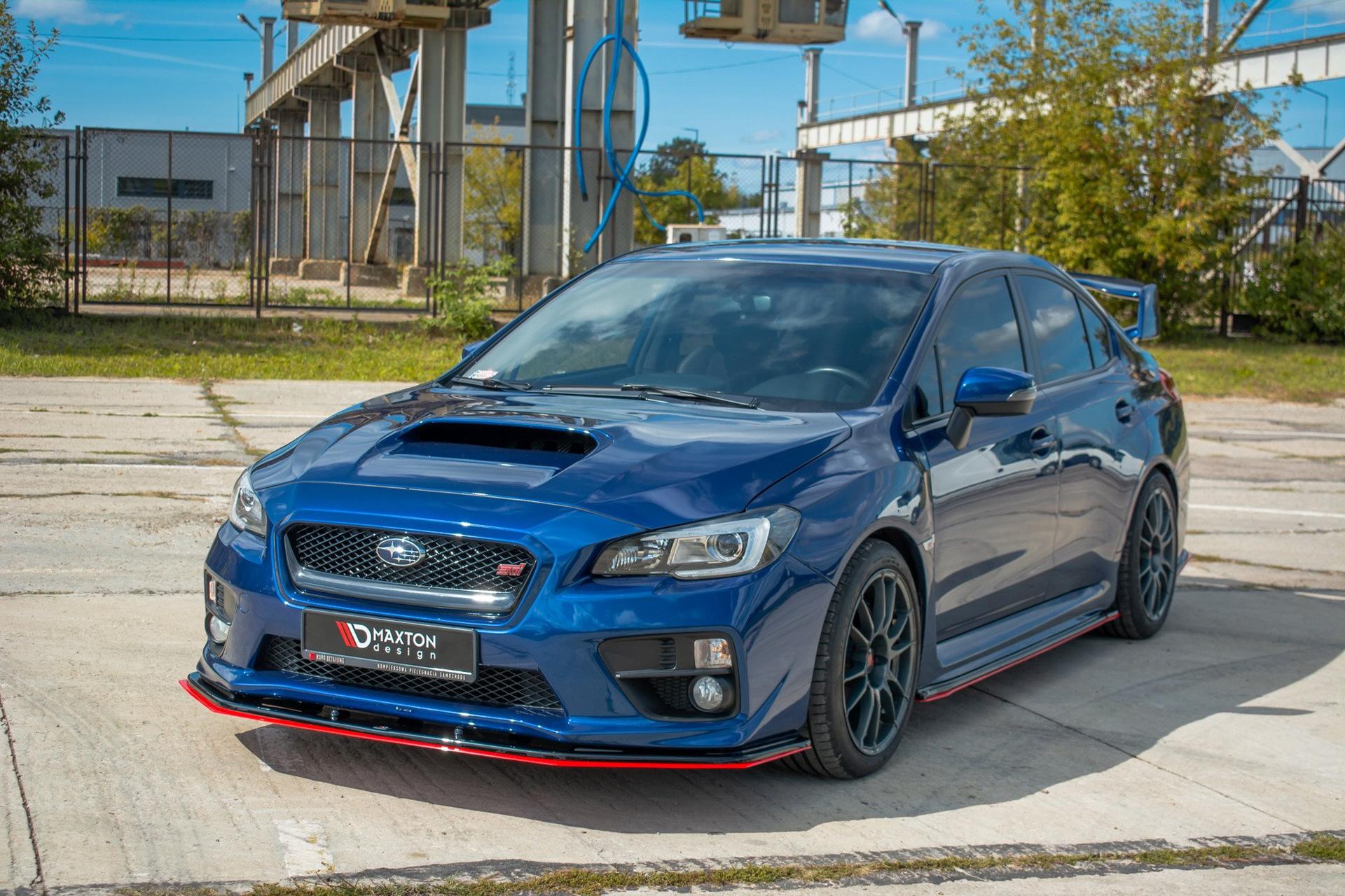 Maxton Design Frontspoiler V.4 Subaru  WRX STI