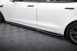 Maxton Design Side skirts V.1 Tesla Model S Plaid MK1 Facelift
