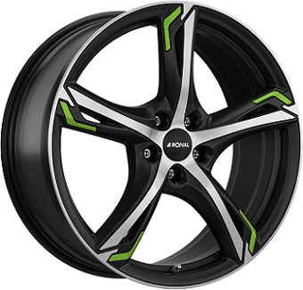 RONAL R62 GREEN alloy wheel, 18
