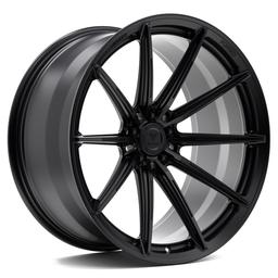 Vesser VSR2 Satin Blue-Purple Chameleon alloy wheel mounted on car in an atmospheric setting