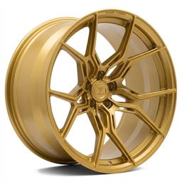 Vesser VSR3 aluminiumfälg i Satin Gold, 20"