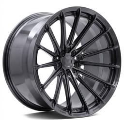 Vesser VSR4 alloy wheel in Gloss Graphite, 23"