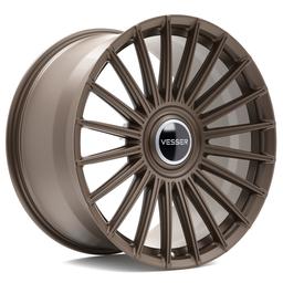 Vesser VSR5 alumiinivanne, Satin Bronze, 21"
