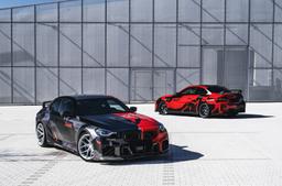 Vesser VSR7 Satin Bronze-Green Chameleon alloy wheel mounted on car in an atmospheric setting