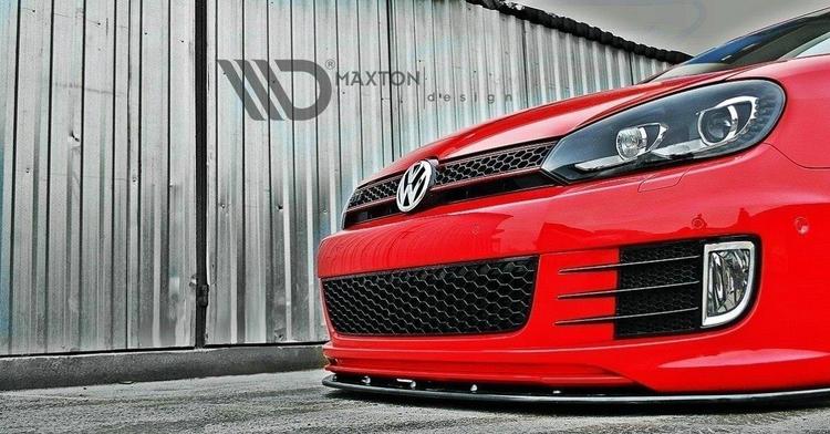 Maxton Design Frontspoiler V.2 VW Golf VI (golf GTI 35TH)