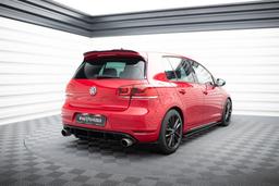 Maxton Design Diffusor & Rear Side Splitters VW Golf VI GTI / 35TH
