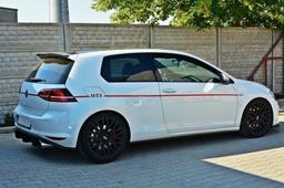 Maxton Design Diffuser & Rear Side Splitters VW Golf MK7 GTI