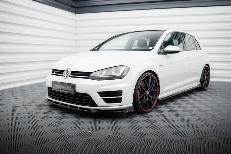 Maxton Design Frontspoiler V.5 VW Golf R / R-line MK7